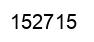 Number 152715 black image