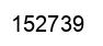 Número 152739 imagen negro
