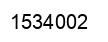 Número 1534002 imagen negro