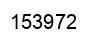 Number 153972 black image