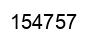 Número 154757 imagen negro