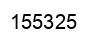 Número 155325 imagen negro