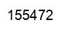 Number 155472 black image