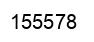 Number 155578 black image