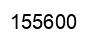 Number 155600 black image