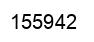 Number 155942 black image