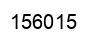 Número 156015 imagen negro
