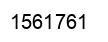 Número 1561761 imagen negro