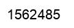 Number 1562485 black image