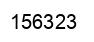 Number 156323 black image