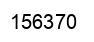Number 156370 black image