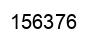 Number 156376 black image