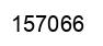 Number 157066 black image