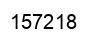 Number 157218 black image