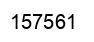 Número 157561 imagen negro