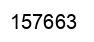 Number 157663 black image