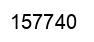 Número 157740 imagen negro