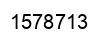 Número 1578713 imagen negro
