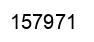 Number 157971 black image