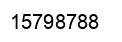 Número 15798788 imagen negro