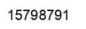 Número 15798791 imagen negro