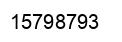 Número 15798793 imagen negro