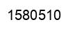 Número 1580510 imagen negro