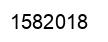 Number 1582018 black image