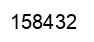 Número 158432 imagen negro
