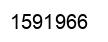 Number 1591966 black image
