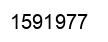 Number 1591977 black image