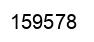 Número 159578 imagen negro