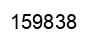 Número 159838 imagen negro