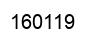 Number 160119 black image