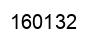 Number 160132 black image