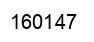 Number 160147 black image