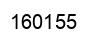 Number 160155 black image