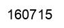 Number 160715 black image