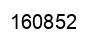 Number 160852 black image