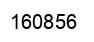 Number 160856 black image