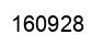 Number 160928 black image