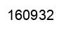 Number 160932 black image
