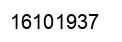 Número 16101937 imagen negro