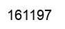 Number 161197 black image