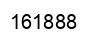 Number 161888 black image
