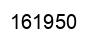 Number 161950 black image