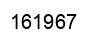 Number 161967 black image