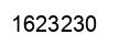 Número 1623230 imagen negro