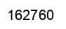 Number 162760 black image