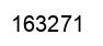 Number 163271 black image